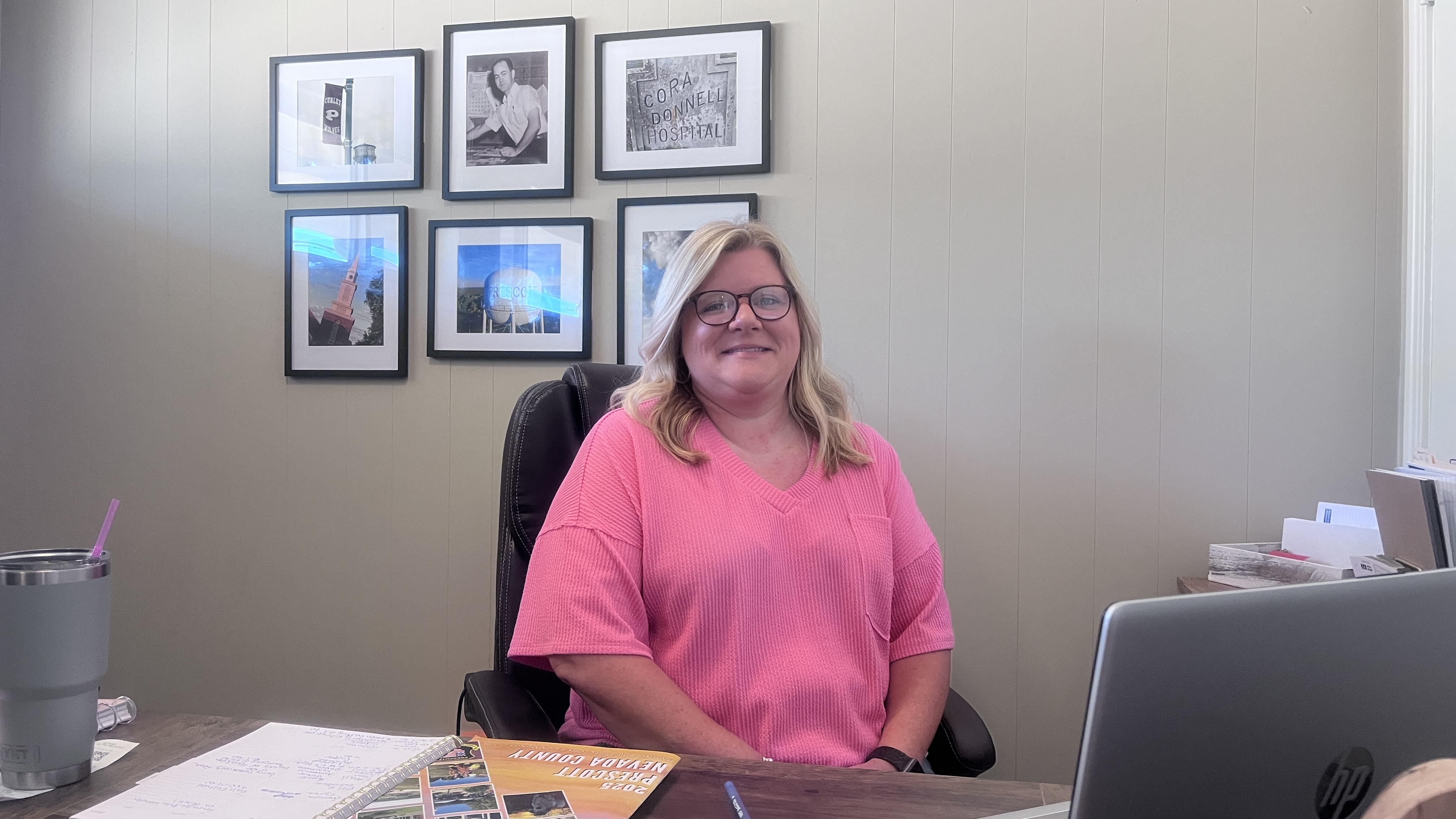 Valarie Cobb, three months in as Prescott-Nevada Chamber Director, carrying on her family's history