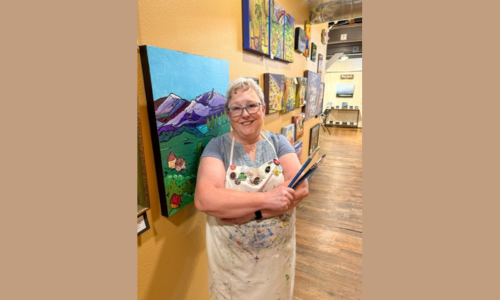 Debbie Nicholas, UAHT Adjunct Instructor, recipient of the 2025 Texas Art Education Association Outstanding Art Educator - Retired Award