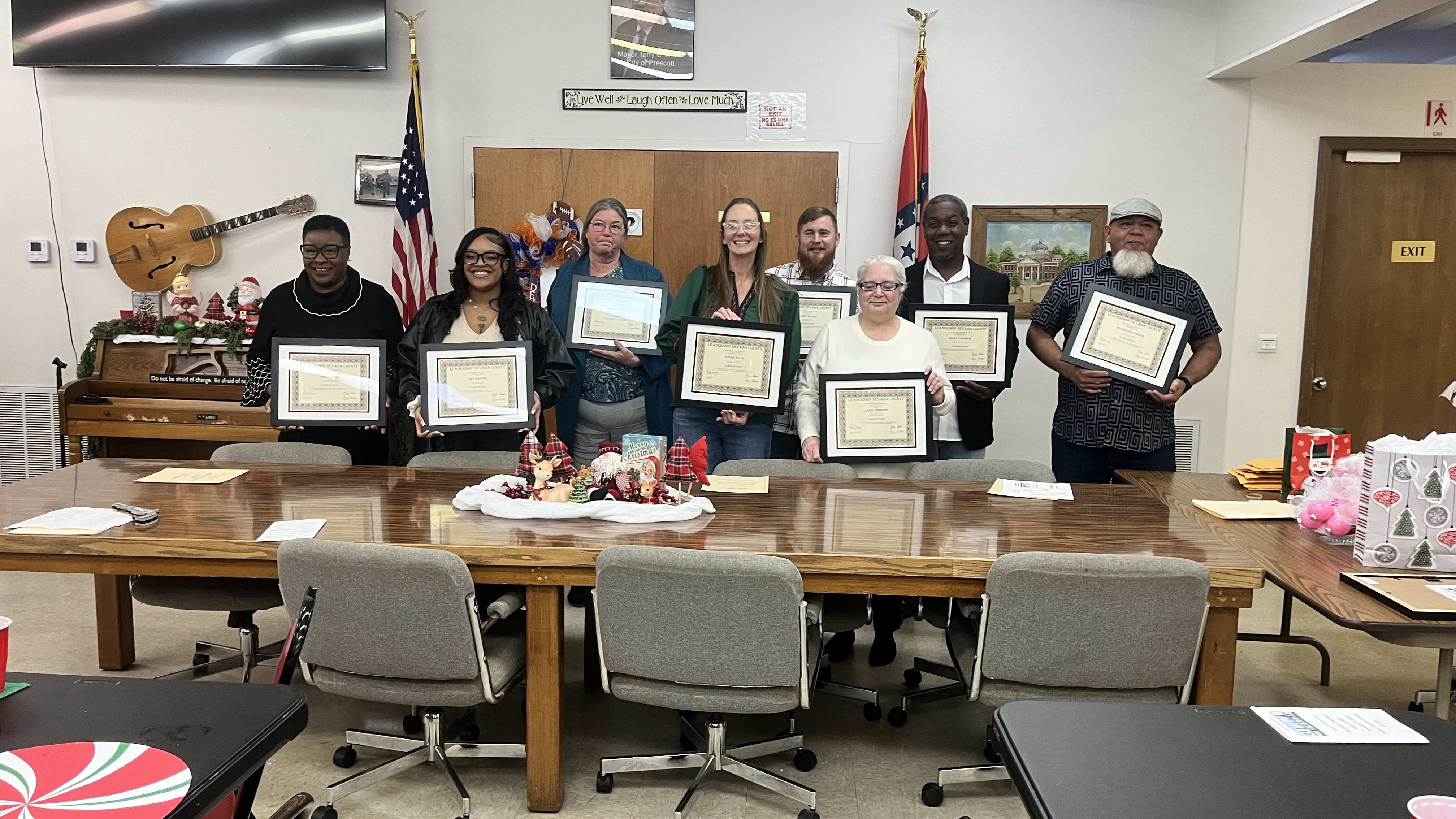 Nevada County Leadership Class of 2025 receives graduation certificates