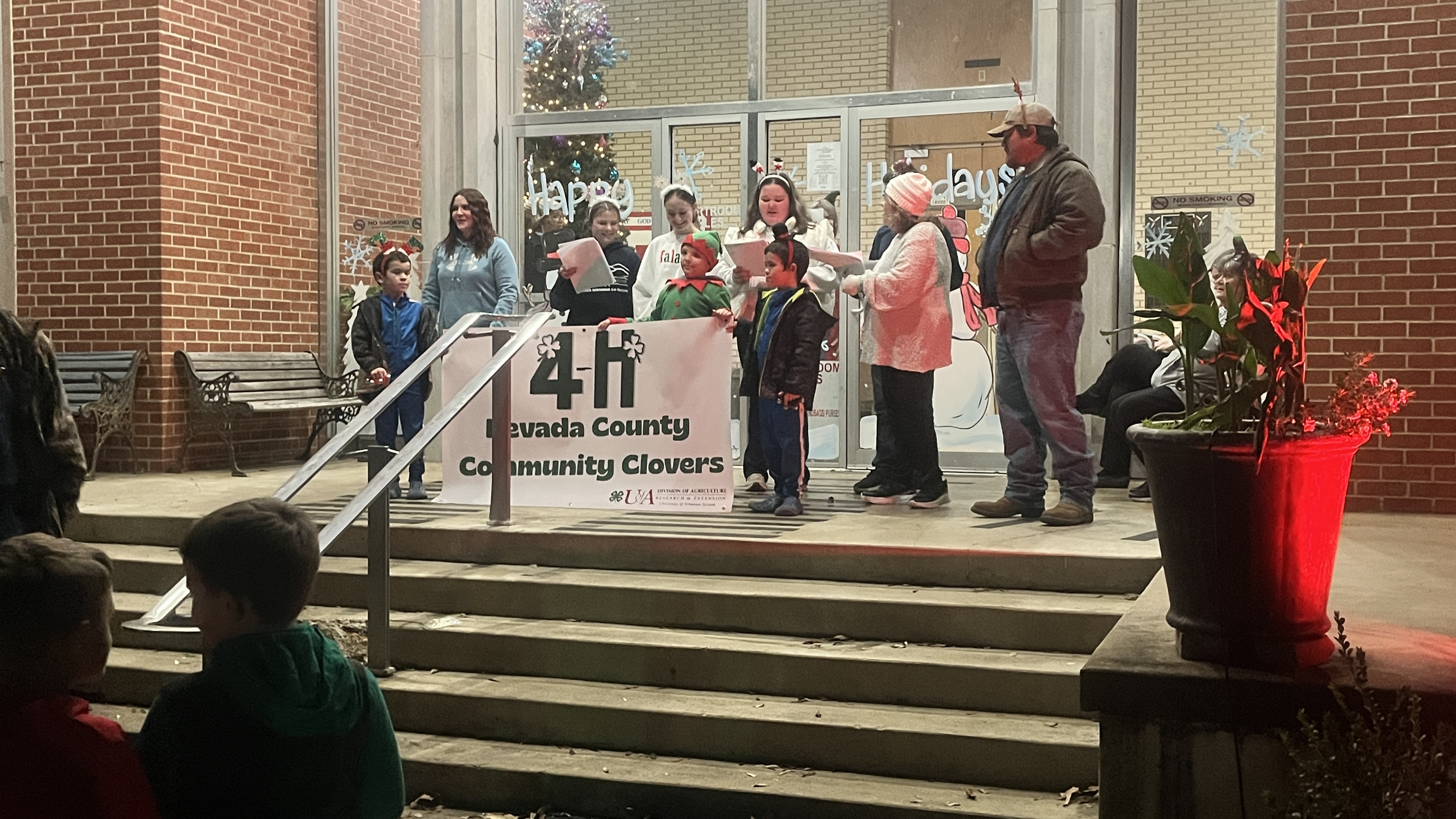 Prescott was awash in holiday colors, music and Little Debbie Tree-Eating Thursday night